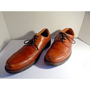 ECCO Mens Dress Shoe Size 13 US Brown Leather Shoes